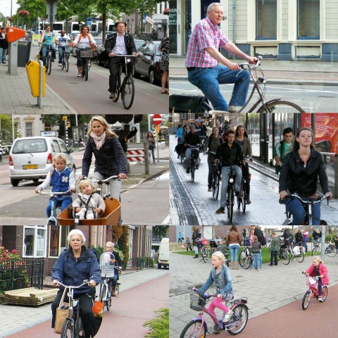 Niederländische Radwege sind angenehm und sicher für alle (Fotos: Bicycle Dutch, anderes BMV)