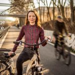 Berliner Radlerinnen unterstützen den Volksentscheid Fahrrad, weil …